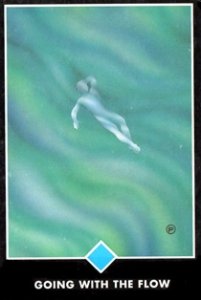 ocho禅タロット　going with the flow